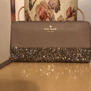Kate Spade Glitter Wallet